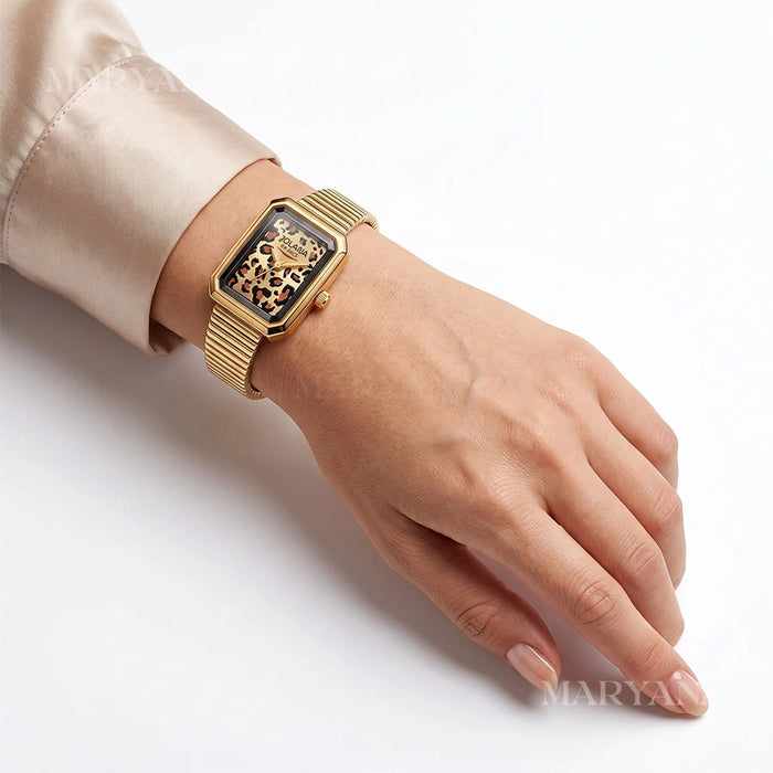 MONTRE JOLANA LÉOPARD ROYAL DORÉ — image 3