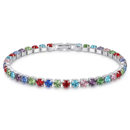 BRACELET RIVIÈRE AUX COULEURS TRADITIONNELLES