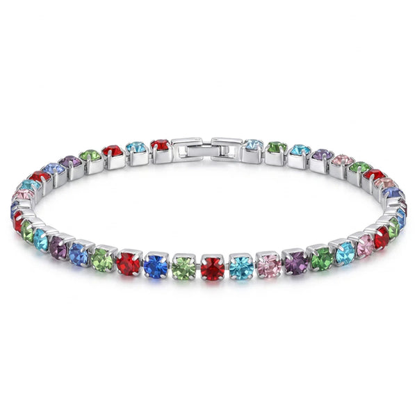 BRACELET RIVIÈRE AUX COULEURS TRADITIONNELLES