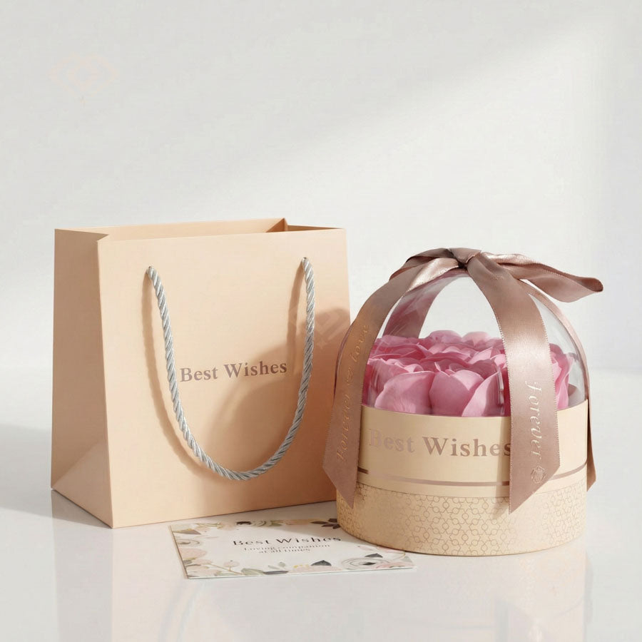 COFFRET BLOOM WISHES AVEC ENSEMBLE CŒUR LIÉ