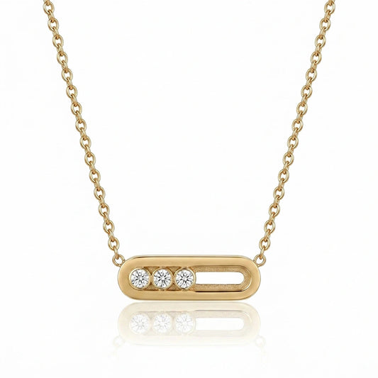 COLLIER RECTANGULAIRE AMOVIDE