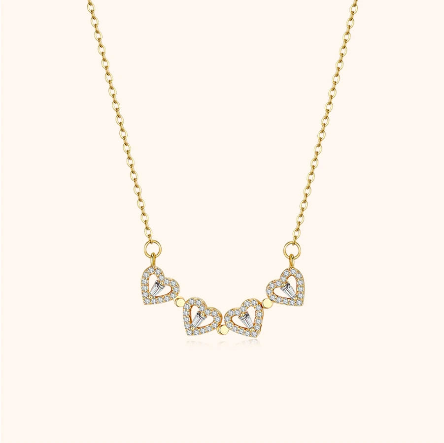 BOÎTE COLLAR CŒUR MAGNÉTIQUE AVEC FLEUR PRÉSERVÉE