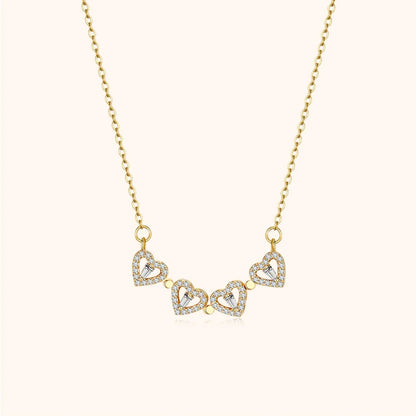 BOÎTE COLLAR CŒUR MAGNÉTIQUE AVEC FLEUR PRÉSERVÉE