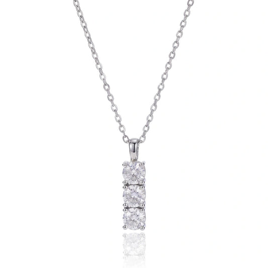 COLLIER ÉLÉGANT AVEC PENDENTIF EN FORME DE BARRE