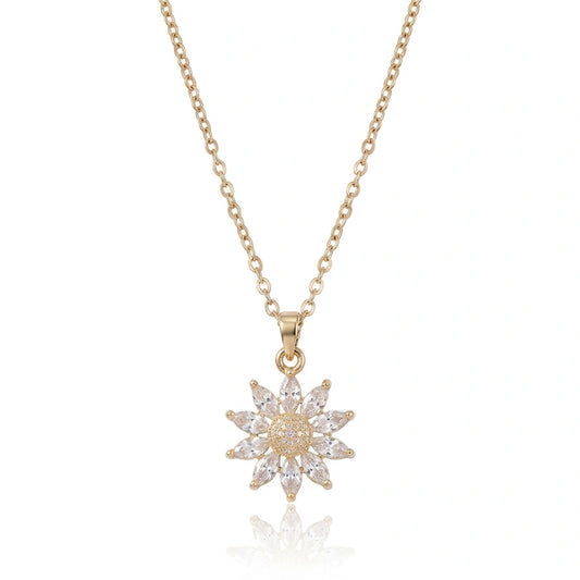 COLLIER DE FLEUR DE SOLEIL