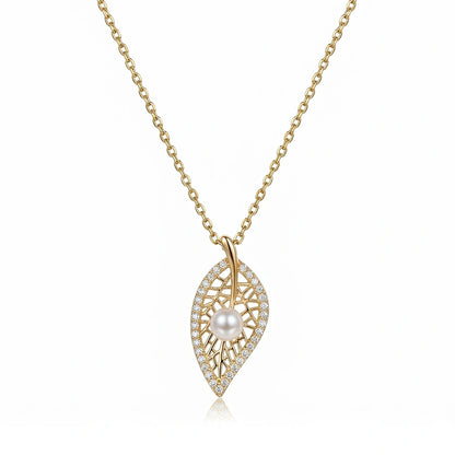 COLLIER DE FEUILLES COUPPÉES