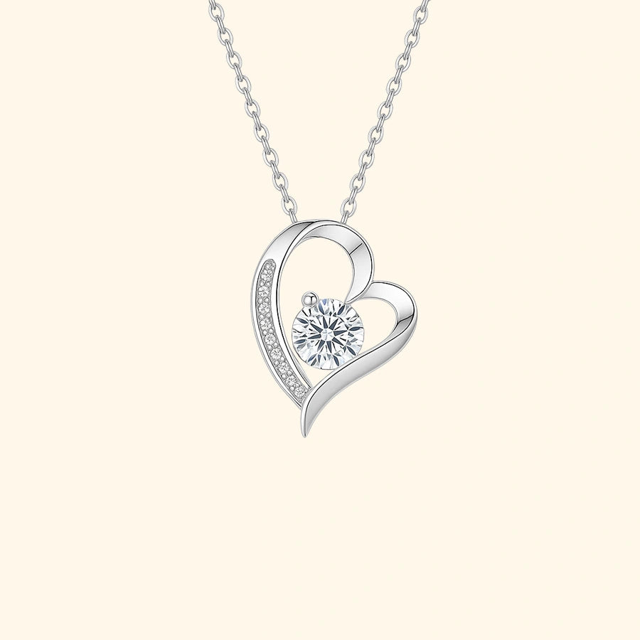 ÉCRIN CŒUR FLÉCHÉ AVEC COLLIER CŒUR PRÉCIEUX