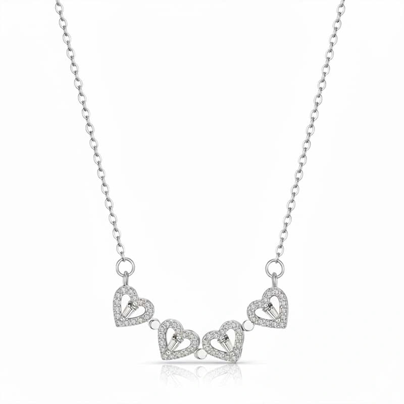 BOITE CHARME PRESTIGE AVEC COLLIER CŒUR MAGNÉTIQUE