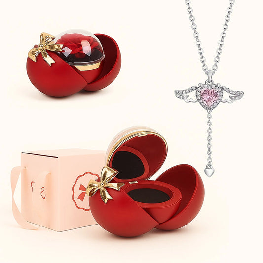 BOÎTE LA SPHÈRE MAGIQUE AVEC COLLIER ANGE D’AMOUR