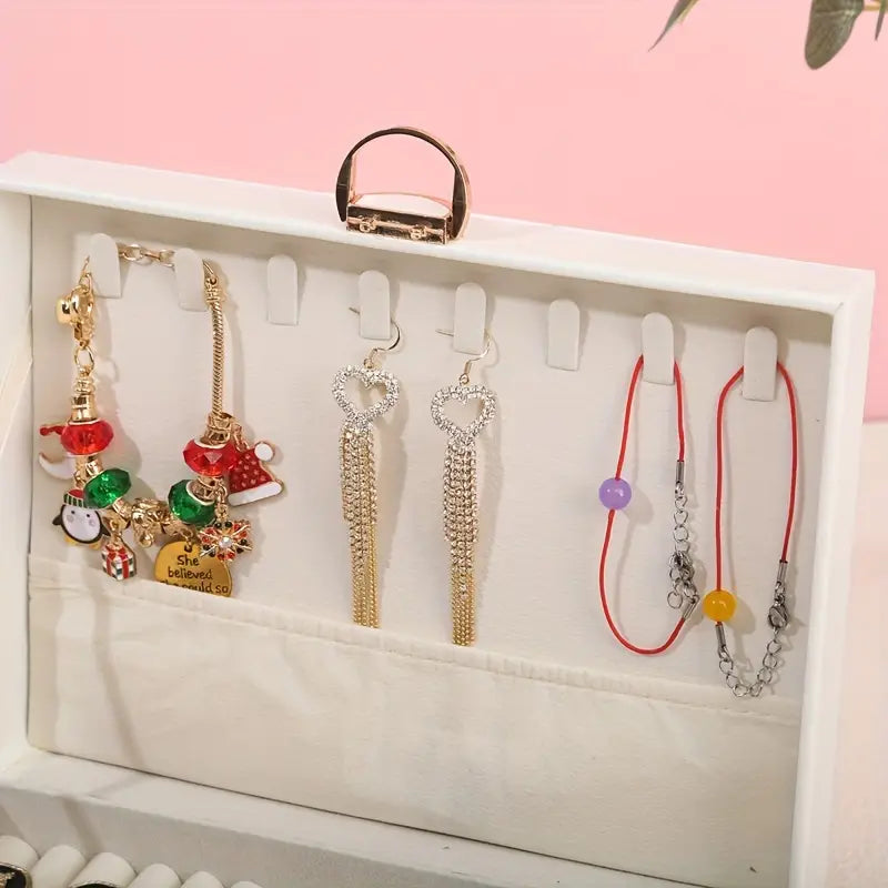 Organisateur de bijoux luxueux en cuir PU - MARYANA BIJOUX