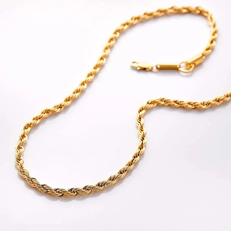 COLLIER CHAINE CORDE