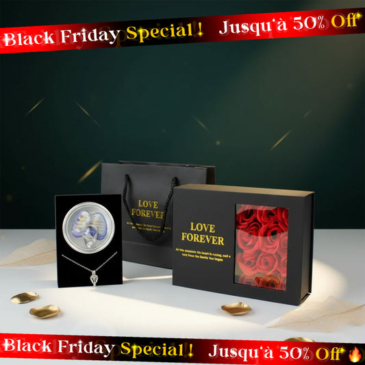 COLLIER CŒUR ÉTERNEL AVEC PERLE – ÉDITION LUXE